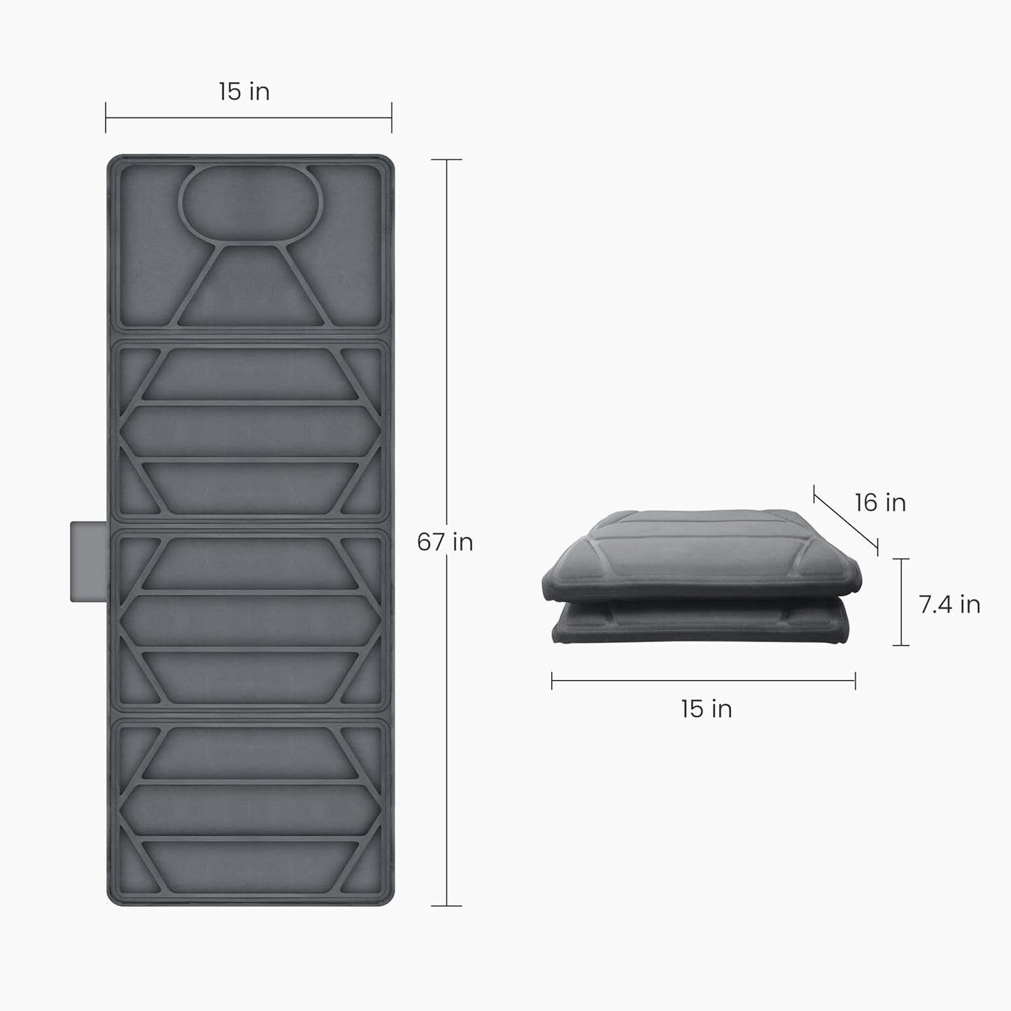 Soothe-Bed™ - Body Ease Massage Mattress