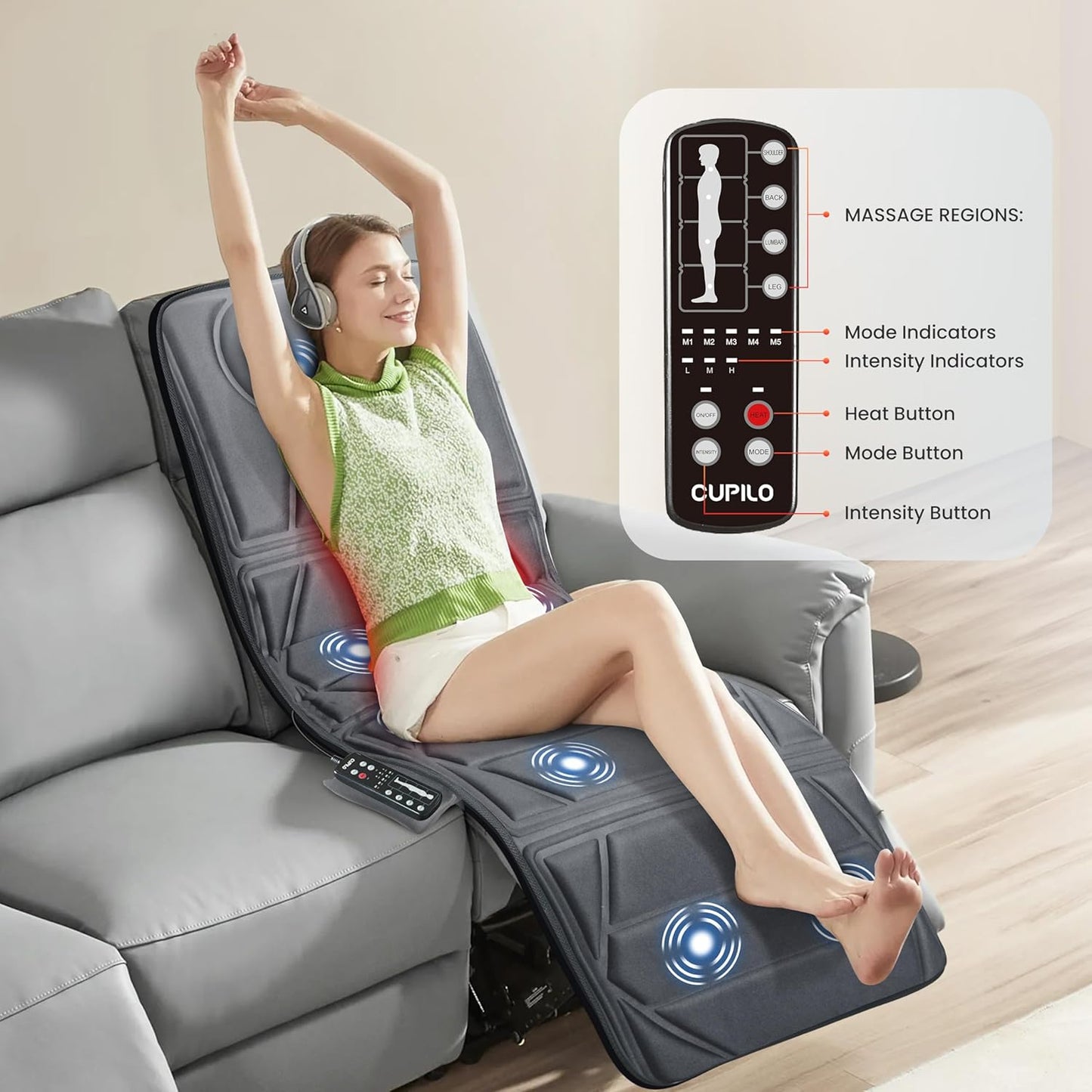 Soothe-Bed™ - Body Ease Massage Mattress