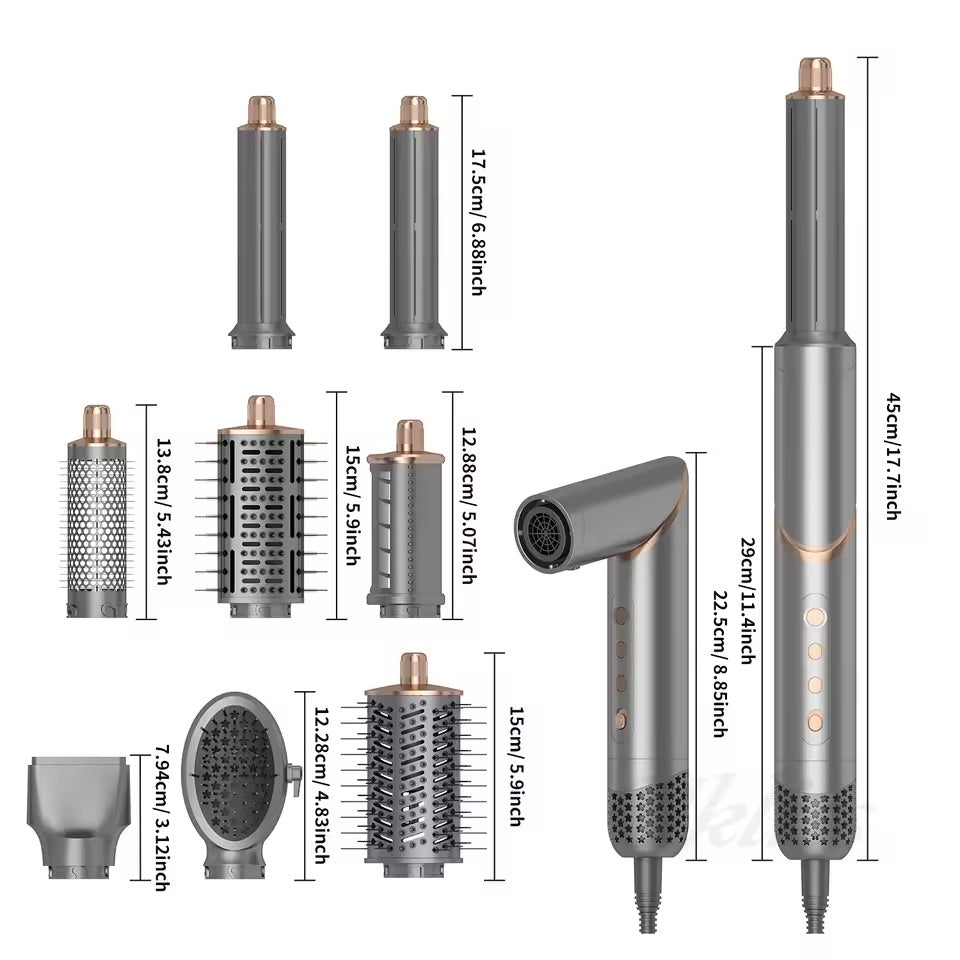Glam Vortex™ - 8 in 1 Air Wrap Hair Styler