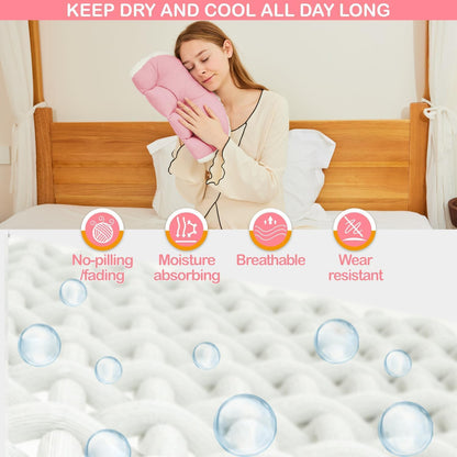 BumpNest™ - Pregnancy Pillow with Waist and Belly Support for Side Sleepers