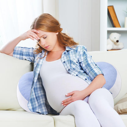 BumpNest™ - Pregnancy Pillow with Waist and Belly Support for Side Sleepers