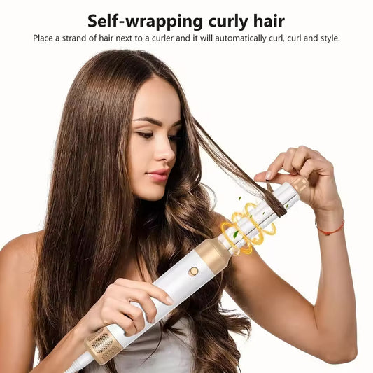 Salon Styler™ - 7-in-1 Hot Air Hair Curler Brush