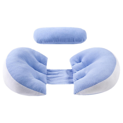 BumpNest™ - Pregnancy Pillow with Waist and Belly Support for Side Sleepers